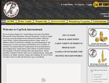 Tablet Screenshot of captechintl.com